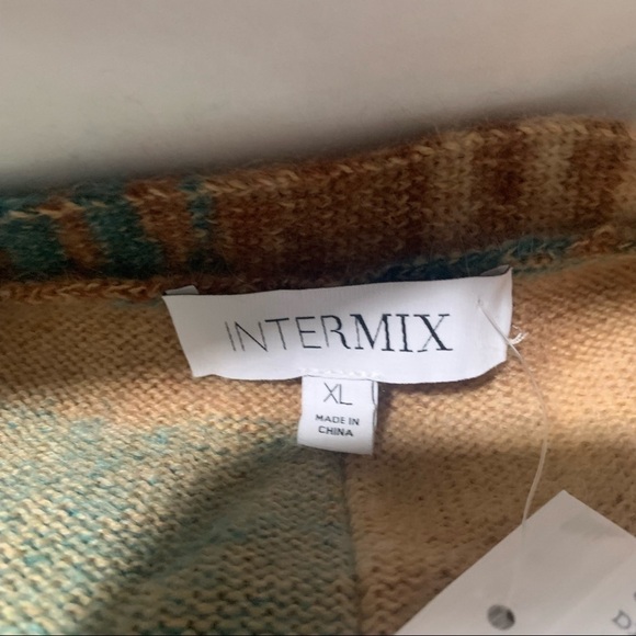 Intermix Gwyneth Space Dye Wool-Blend Cardigan - Picture 10 of 10